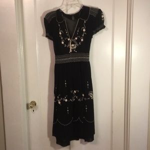 Adorable black retro dress by Lucky.